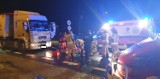 Śmiertelne potrącenie pieszego na ulicy Częstochowskiej w Wieluniu. Krajowa 43 zablokowana ZDJĘCIA FILMIK