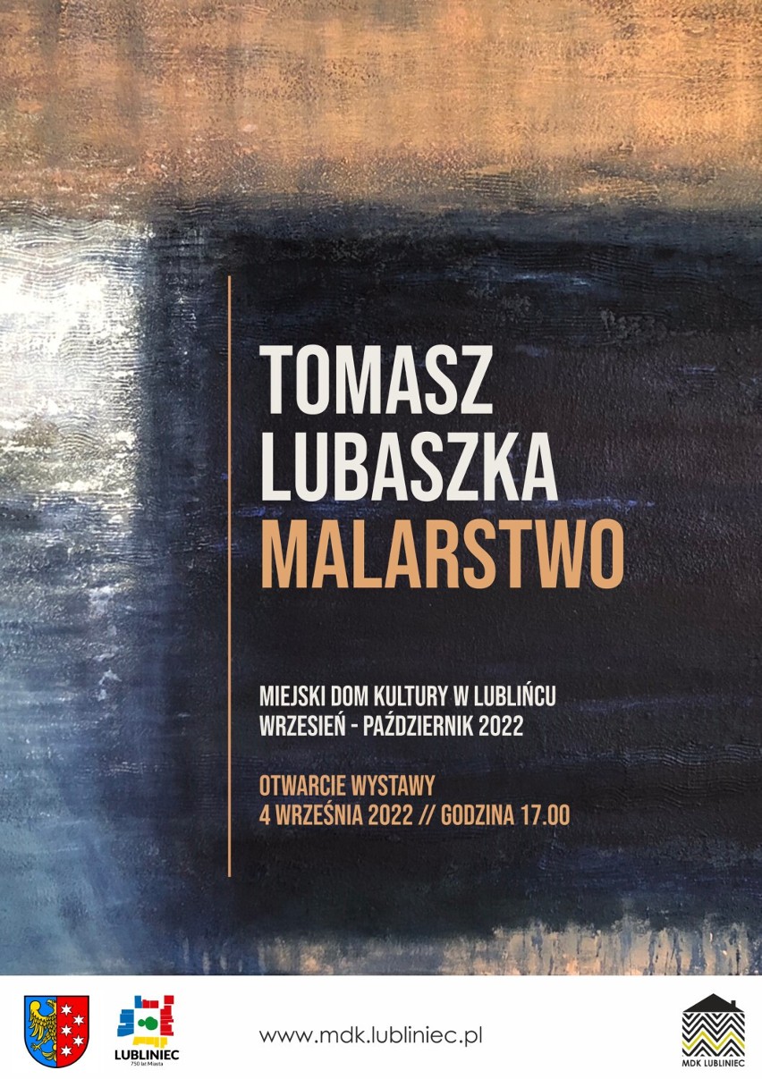 Lubliniec: wernisaż wystawy malarstwa Tomasza Lubaszki w MDK