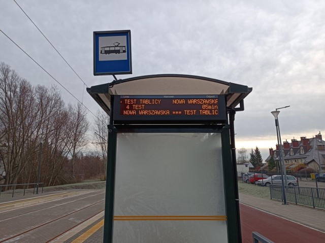 Podsumowanie inwestycji nowej linii tramwajowej Nowa Warszawska - 18.01.2023 r.