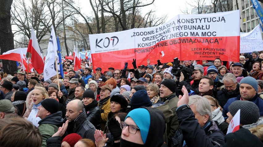 Komitet Obrony Demokracji, marsz i manifestacja "Obywatele...