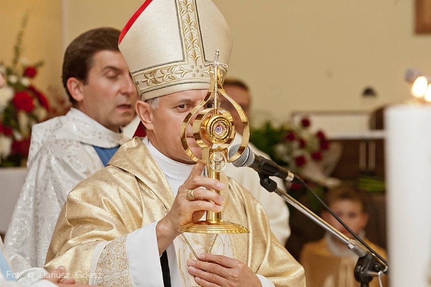 Arcybiskup Mieczysław Mokrzycki, metropolita lwowski w Wałbrzychu