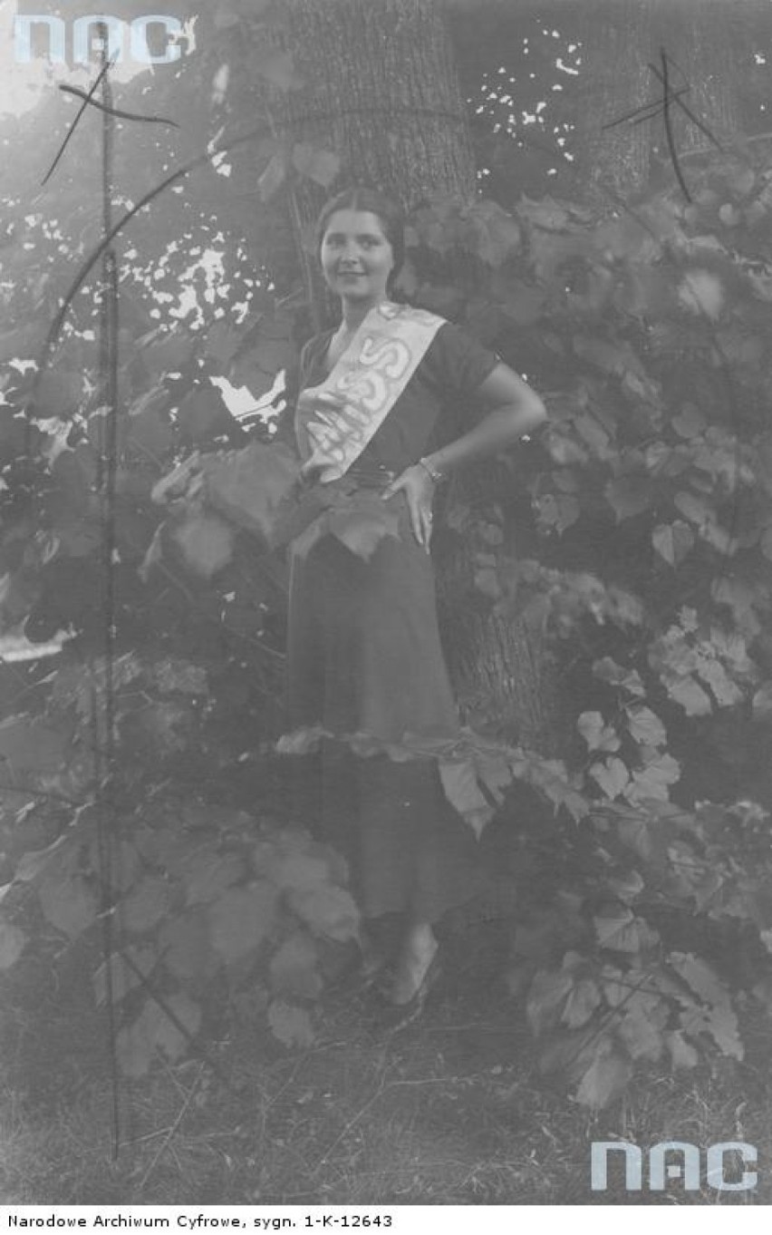 Miss Druskienniki 1933 r. Halina Bemówna