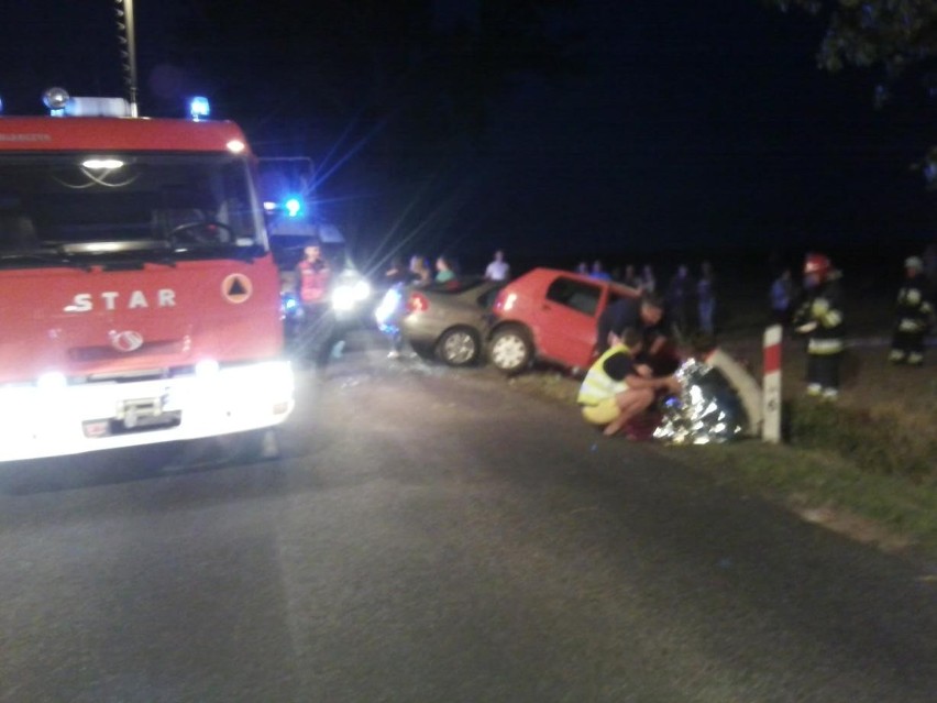 W wypadku w Jastrzębnikach rannych zostało 6 osób