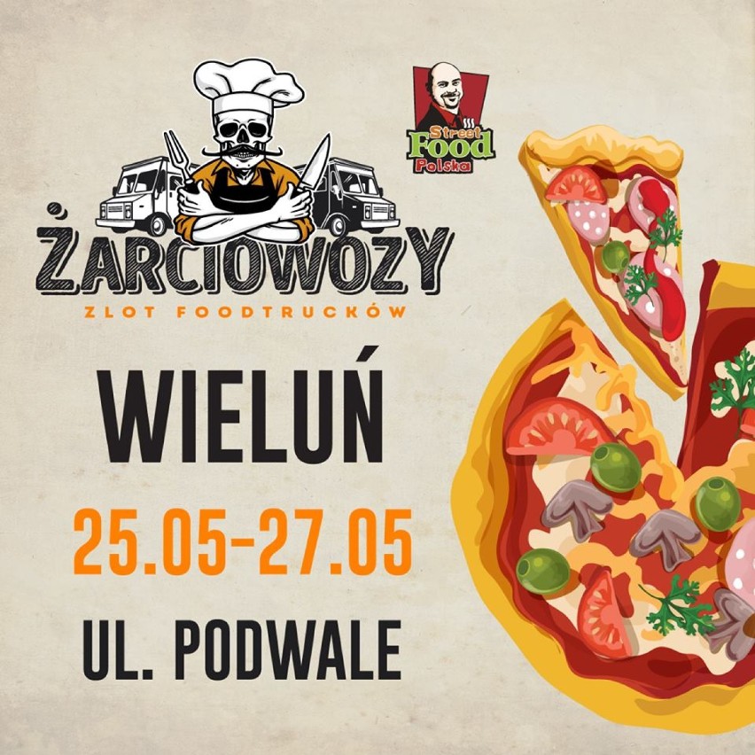 Przystanek Food Truck już w weekend w Wieluniu[ZAPOWIEDŹ]