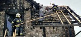 Strażacy z OSP Radwanice zabezpieczyli dom po pożarze w Ułanowie