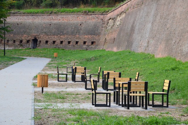 Ścieżka forteczna od ul. Orląt Lwowskich do Koziej bramy przy ul. Krasickiego została oddana do użytku jesienią ub. roku.