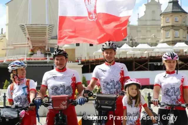 Pielgrzymka Rowerowa „Rozkręć wiarę” z Żywca dojechała do Częstochowy