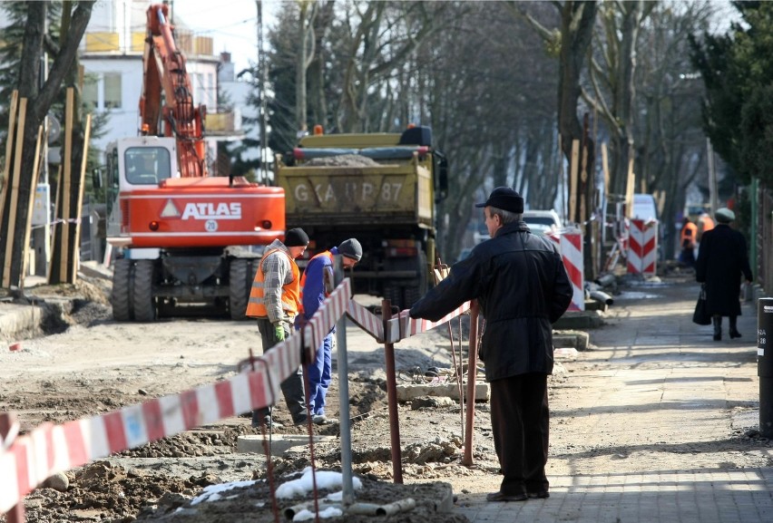 Przejazd kolejowy w ciągu ul. Sandomierskiej w Gdańsku...