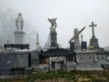 Oto najstarszy cmentarz w Będzinie! Zobacz jak wygląda podczas mgły - zjawiskowo! 