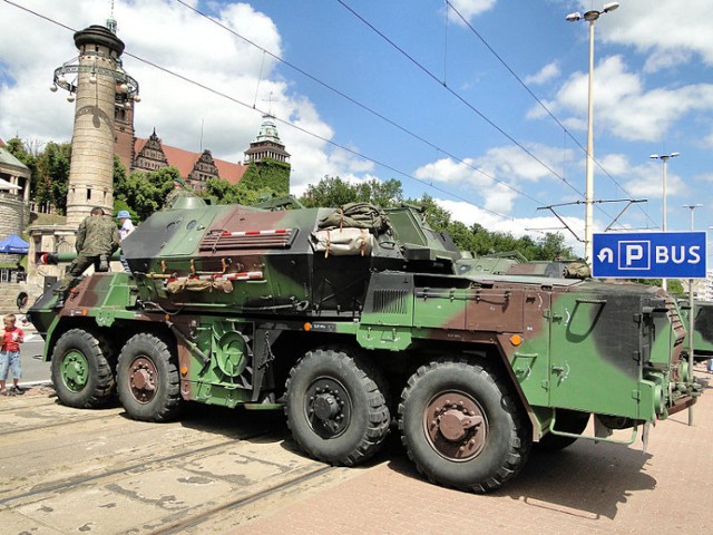 Takich armatohaubic polskie wojsko ma na wyposażeniu 111