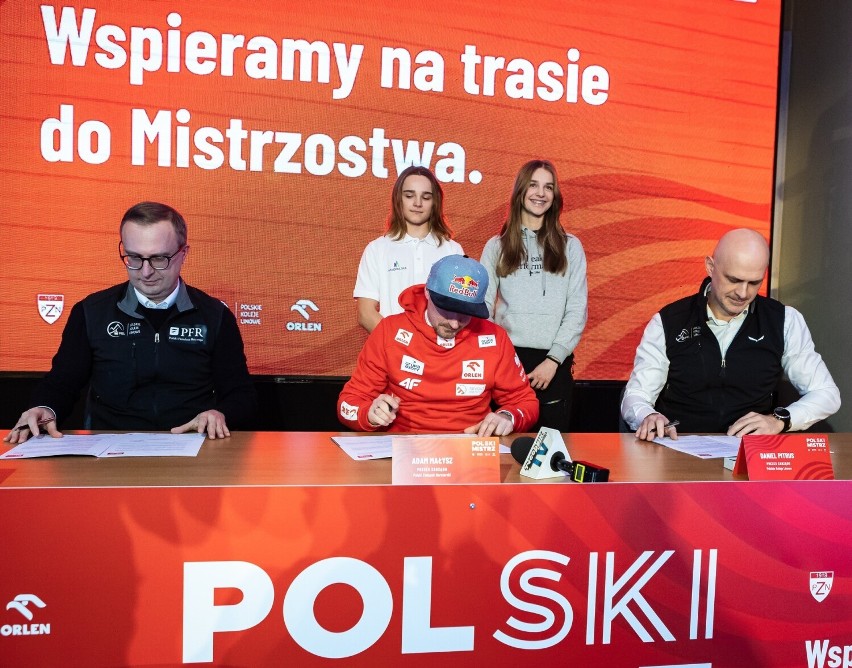 Paweł Borys, prezes Polskiego Fundusz Rozwoju, Adam Małysz,...