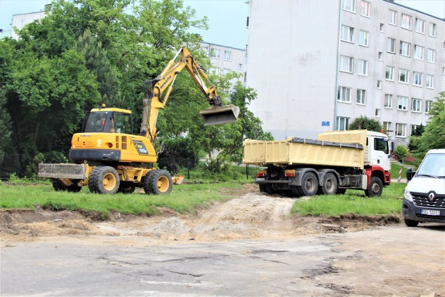 Ulica ZWZ została wyłączona z ruchu. Powstanie tam nowa nawierzchnia z kostki brukowej