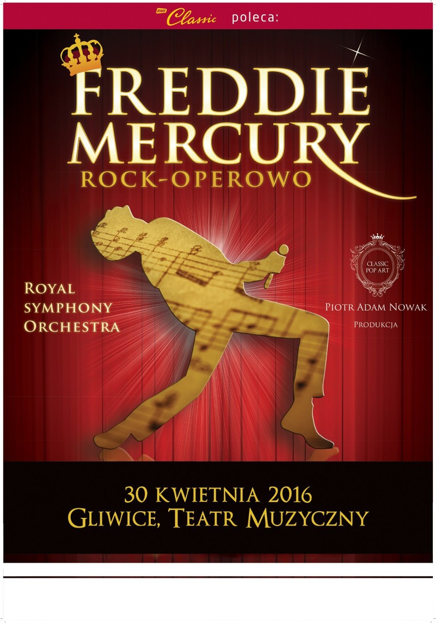 Freddie Mercury Rock Operowo oraz British Rock Symphony - wygraj bilety!
