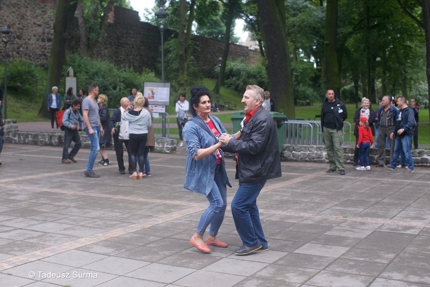 Dni Stargardu 2017. Fajfy w parku Chrobrego na rockowo z zespołem Titty Twister