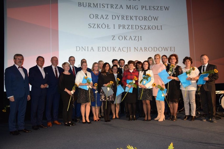 Dzień Edukacji Narodowej w Pleszewie. Nauczyciele i dyrektorzy z nagrodami