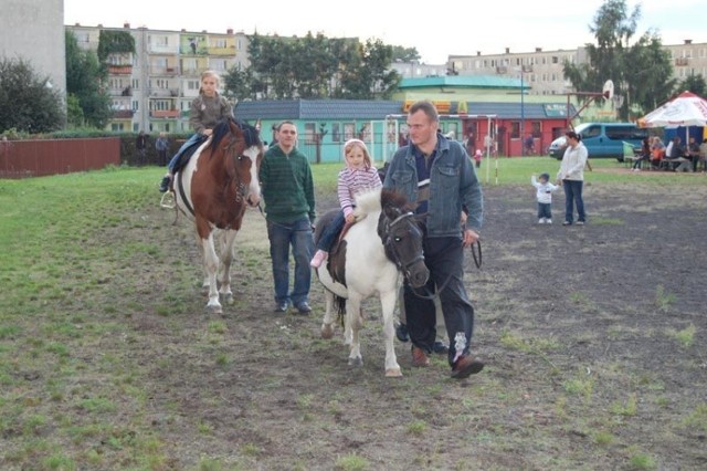 Najmłodsi mogli pojeździ na koniach i kucykach. Fot. Piotr Andrzejak