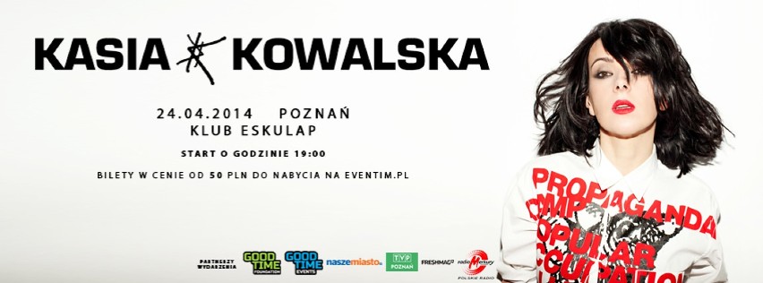 Kasia Kowalska zagra w Eskulapie 24 kwietnia