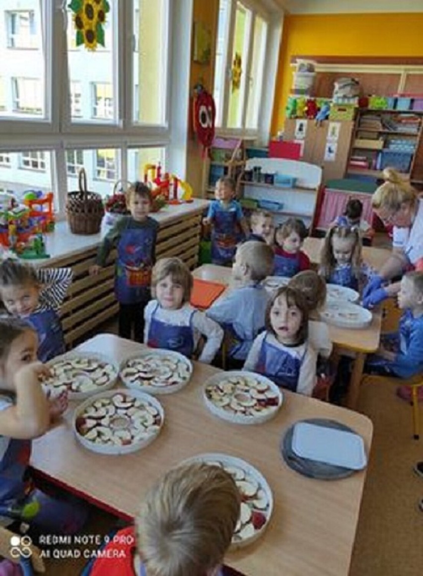 Dzień Jabłka w przedszkolu nr 13 w Skierniewicach