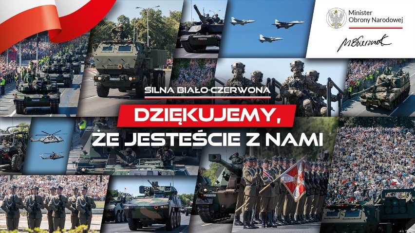 Święto Wojska Polskiego. Podziękowania od żołnierzy za udział w Pikniku Wojskowym „Silna biało-czerwona”