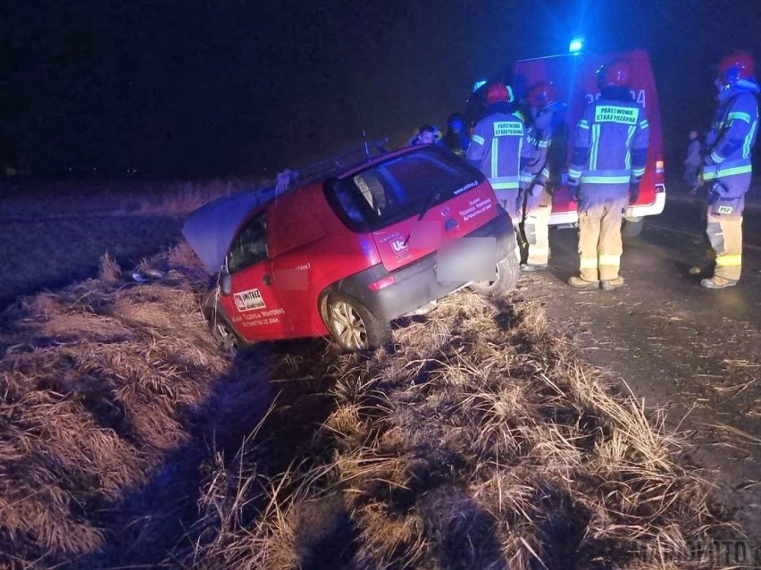 Kolizja w powiecie opolskim.