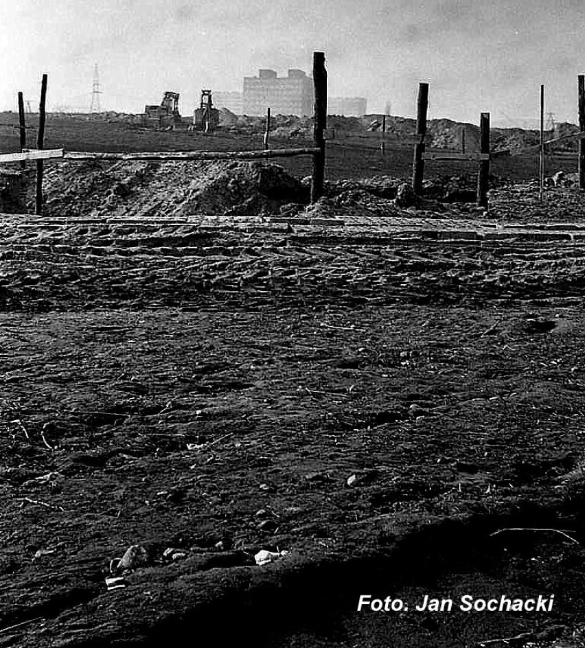 Tam, gdzie dziś największe osiedle w Koninie, kiedyś było pole. Zdjęcia Jana Sochackiego z czasów, gdy budowano Zatorze [ZDJĘCIA]