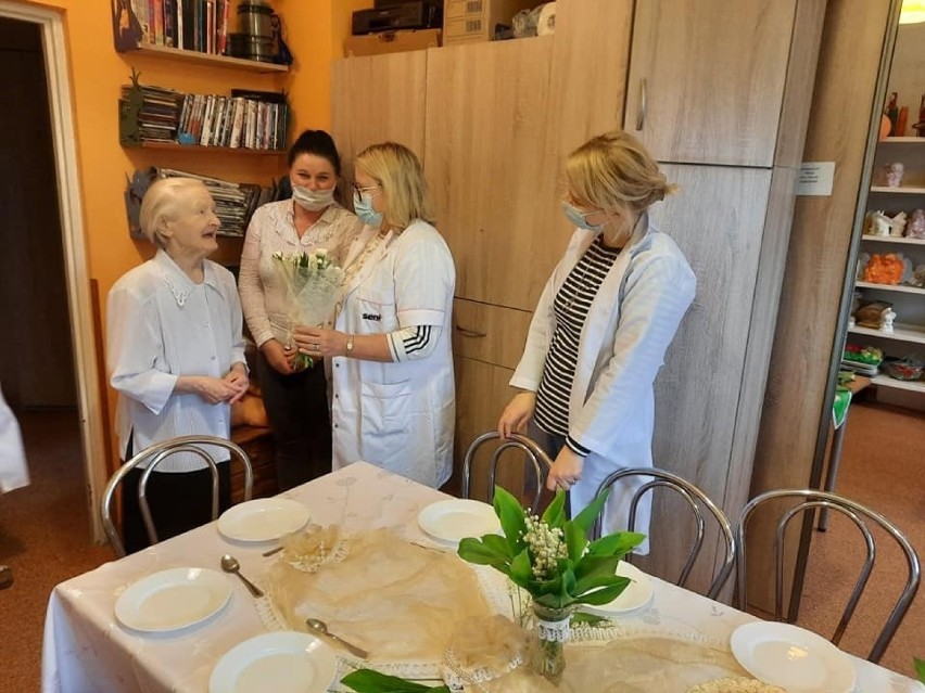 Pani Marianna Czachorowska 19 maja skończyła 96 lat
