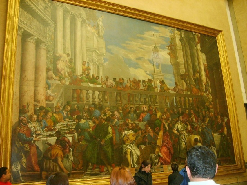Paolo Veronese "Gody w Kanie Galilejskiej", Malarstwo Włoch,...
