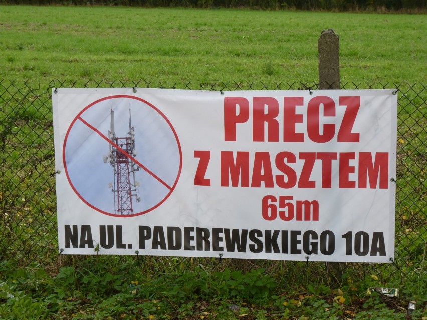 Radomsko: Mieszkańcy Paderewskiego nie chcą masztu telefonii komórkowej. Założyli stowarzyszenie