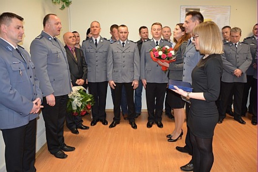 Zmiana na stanowisku Komendanta Powiatowego w Wieruszowie. Uroczystość zdania obowiązków