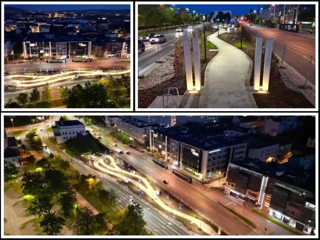 Zjawiskowa iluminacja Ogrody Wolności w Kielcach! Zobacz więcej na kolejnych slajdach >>>>