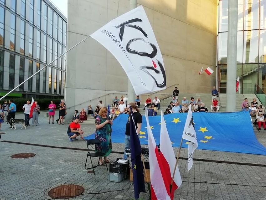 Demonstracja pod Sądem Okręgowym w Katowicach, 23 lipca...