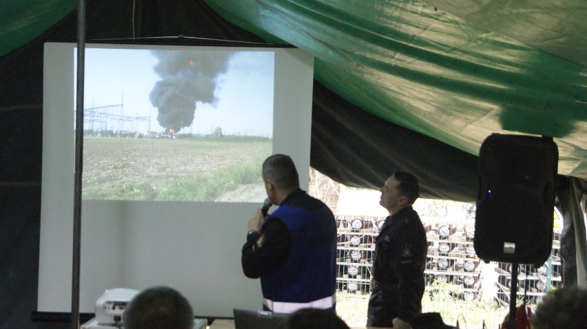 Zgorzelec: straż pożarna ćwiczyła w Mikułowej