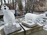 Park Miejski w Wejherowie w śniegu. Zobaczcie, jak biały puch okrył "zielone płuca" miasta. Przesyłajcie swoje foty | ZDJĘCIA
