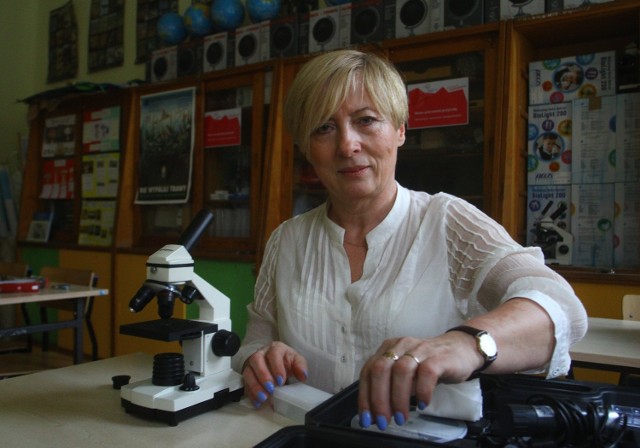 Marzenna Kacprzyk, nauczycielka z SP nr 13 jest inicjatorką współpracy SP nr 13 z Centrum Nauki Kopernik w Warszawie