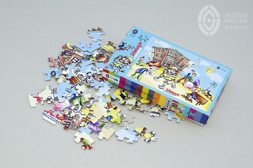 Gadżety miejskie Żory: Są puzzle, będą karty i gra planszowa