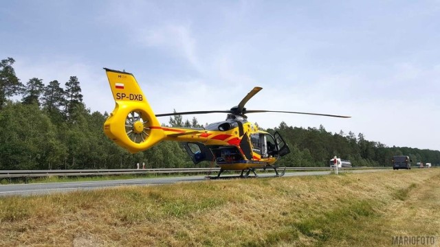 Droga Opole-Strzelce Opolskie jest nieprzejezdna.