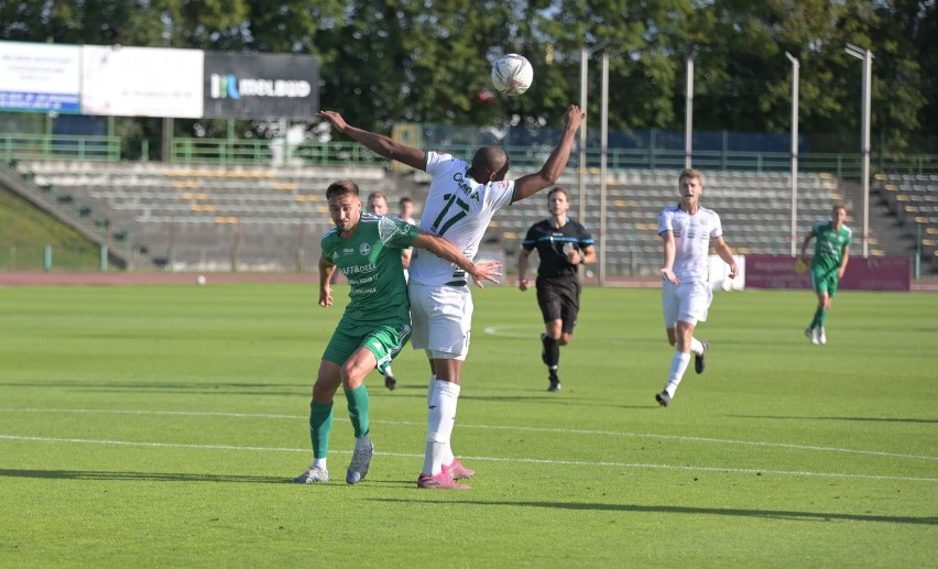 Olimpia Grudziądz wygrała z KP Starogard Gdański w ostatnim przedsezonowym sparingu [zdjęcia]