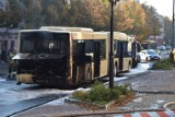 Pożar autobusu w Piekarach Śląskich na Bytomskiej. Co z pasażerami?