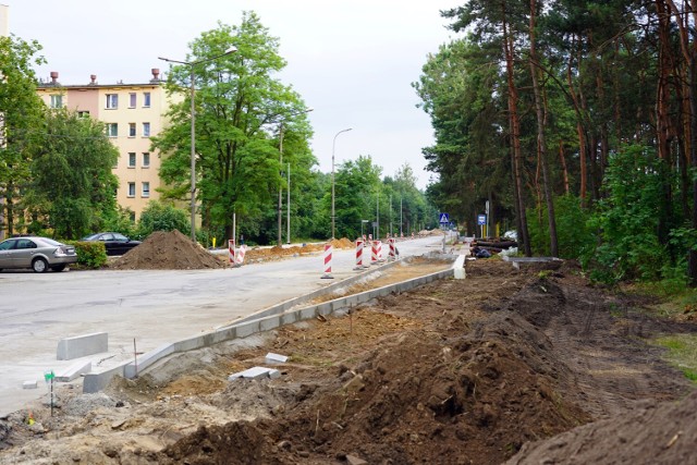 Przebudowa drogi na ulicach: Biema i Ks. Stanisława Gajewskiego w Olkuszu