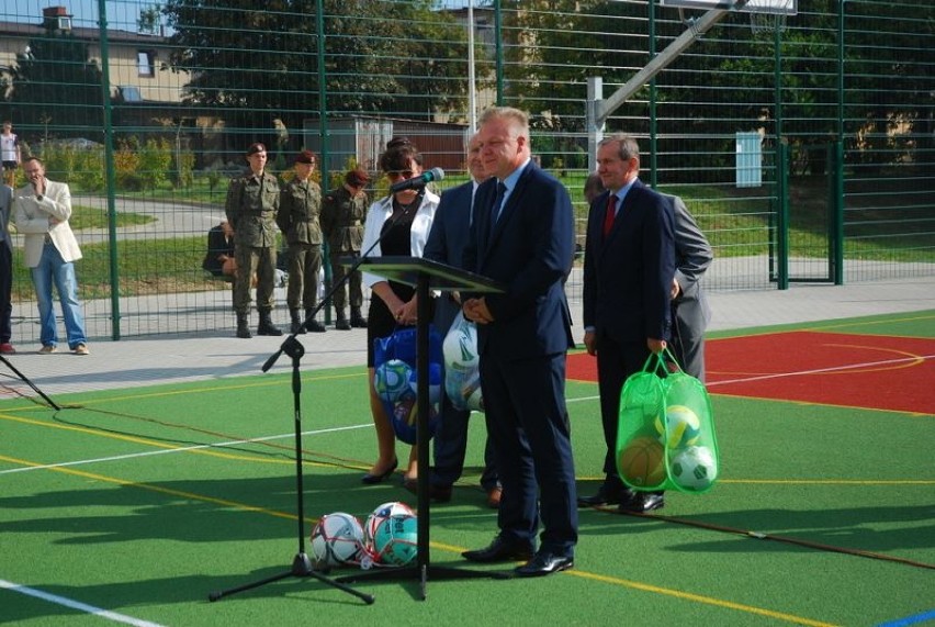 Otwarcie boiska przy ZS nr 3 w Kłobucku