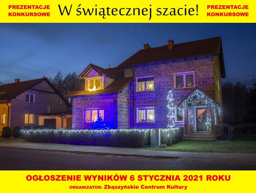 Gmina Zbąszyń "W świątecznej szacie" - prezentacje konkursowe. Zobaczcie, niesamowite świąteczne dekoracje [Zdjęcia]