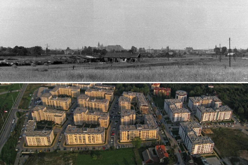 Na górze: Ruczaj w 1957 roku, na zdjęciu autorstwa Mariana...