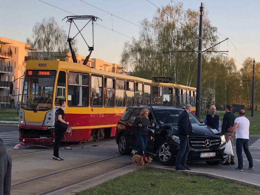 Wypadek tramwaju w Łodzi, zderzenie tramwaju na Hetmańskiej