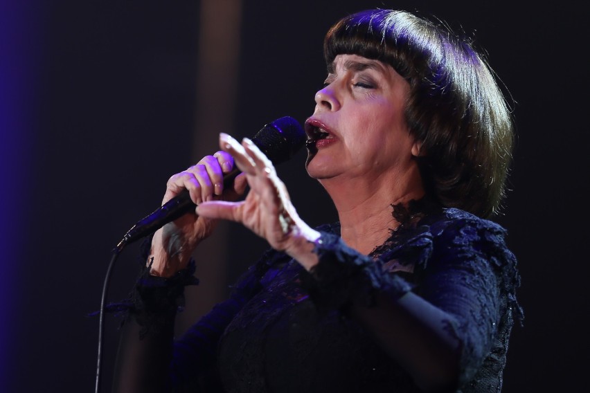 Mireille Mathieu w Polsce