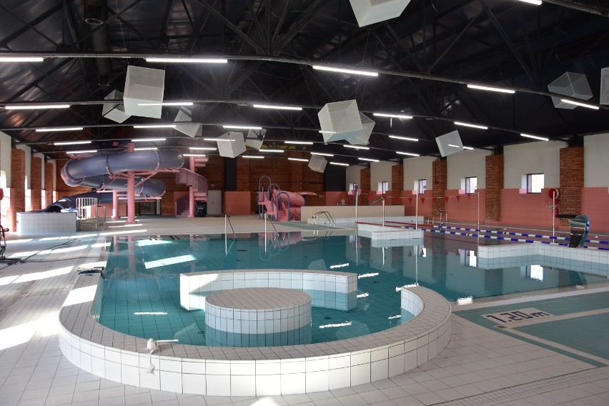 Tak wygląda basen w Cukrowni  Żnin.