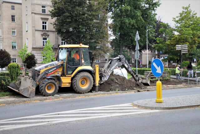 Przebudowa ul. Jana Pawła II w Brzegu.