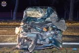 Wypadek w Borowinie Sitanieckiej. Zderzyły się trzy samochody