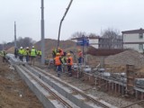 Budowa linii tramwajowej na Bielany - stan zaawansowania.