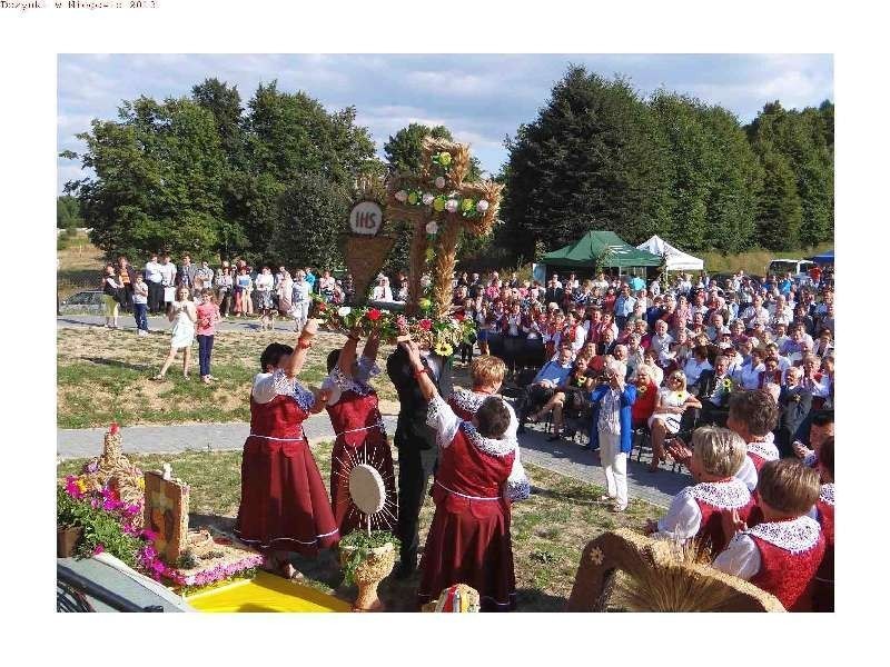 Dożynki Gminno-Parafialne Niegowa 2013