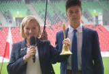 Inauguracja roku szkolnego 2020/2021 na stadionie miejskim w Tychach. Dla ZS 1 im. Gustawa Morcinka ZDJĘCIA